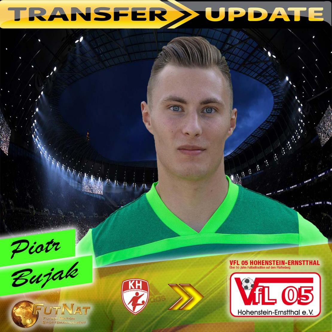 Piotr Bujak transfer to VfL 05 Hohenstein-Ernstthal