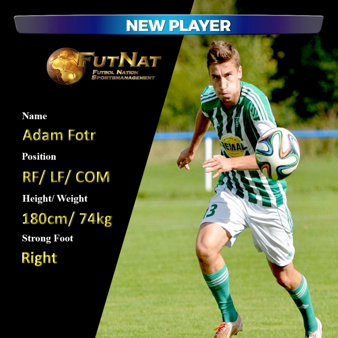 Adam Fotr joins FutNat.com
