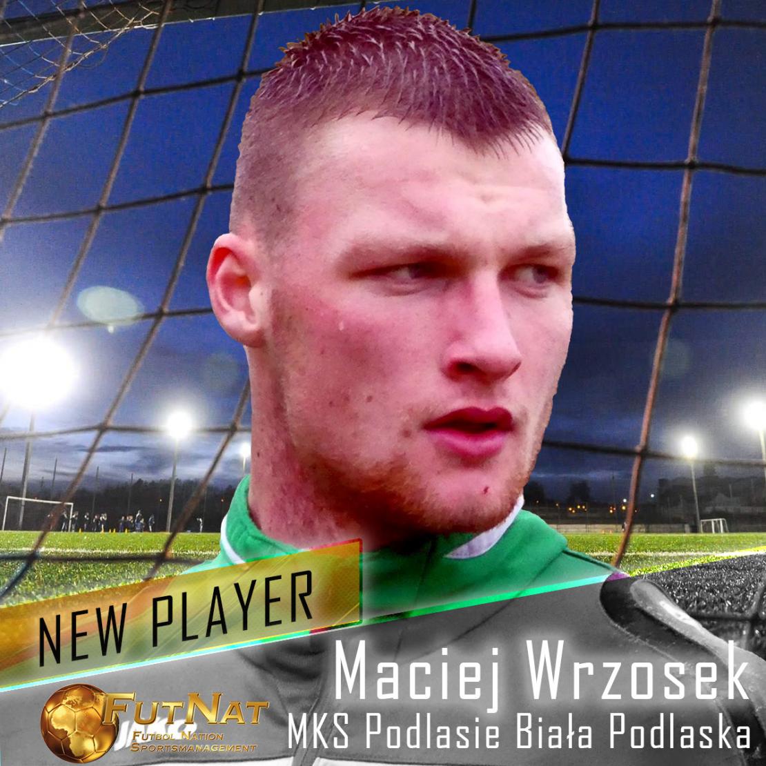 Maciej Wrzosek new player for FutNat.com